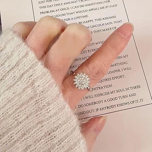 Anello Girasole Anti-Ansia: Stile e Serenità