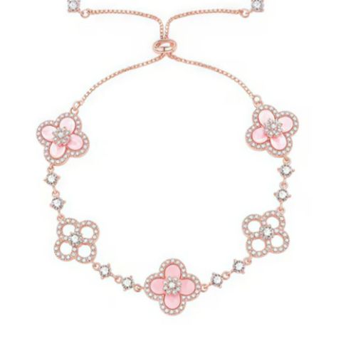 Bracciale Quadrifoglio Fortunato: Eleganza in Argento