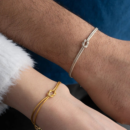 Braccialetto Minimalista Placcato in Oro 18K
